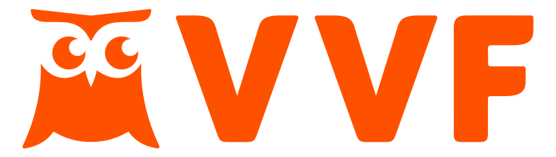 Logo VVF Camping, partenaire du festival Larmor’Pion